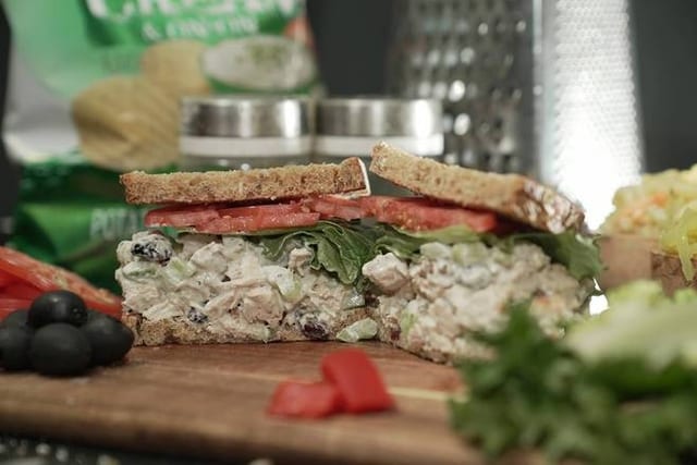1 LB Walnut Cranberry Chicken Salad.